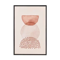 CASA Abstract Decoracion De Pared Negro, Blanco, Marron