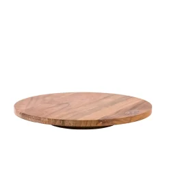 CASA Acacia Bandeja Giratoria Natural