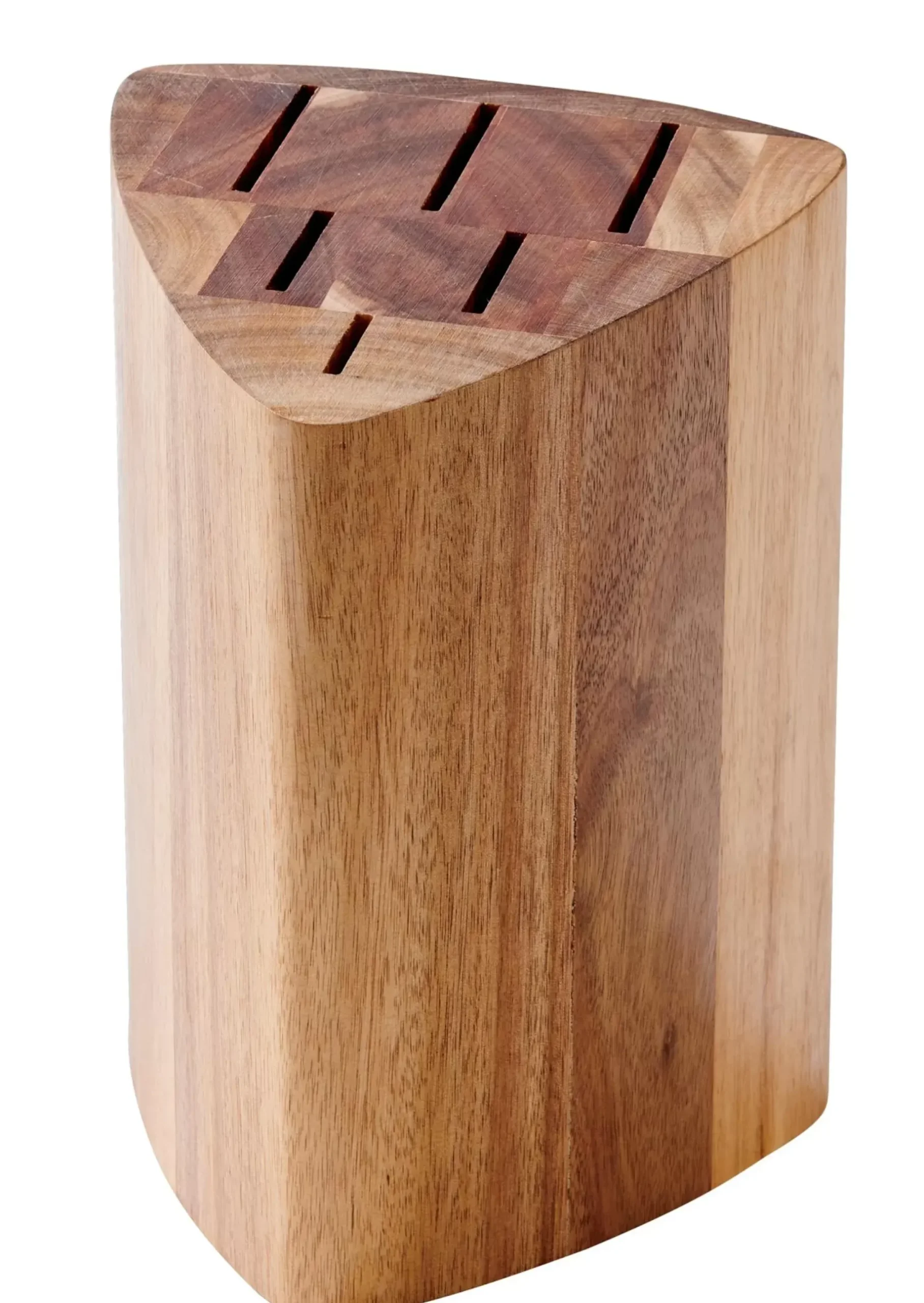 CASA Acacia Bloque/Cuchillos P 6 Cuchillos Natural