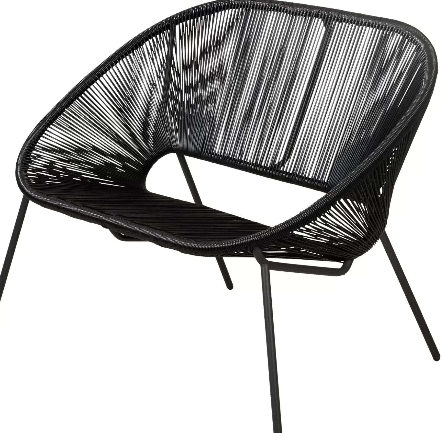 CASA Acapulco Banco Lounge Negro