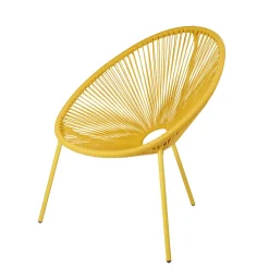 CASA Acapulco Silla Lounge Amarillo