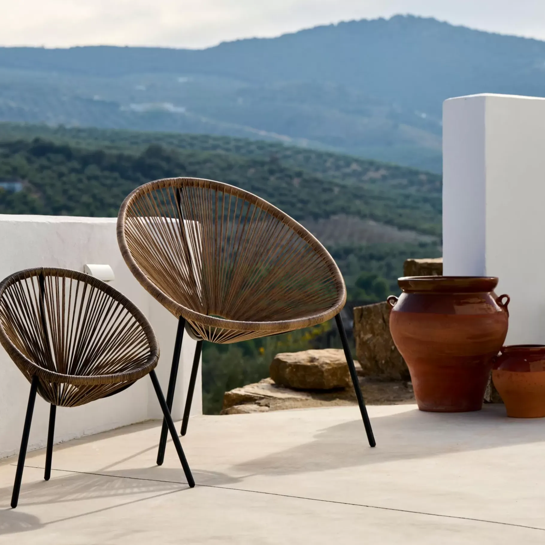 CASA Acapulco Silla Para Ninos Natural