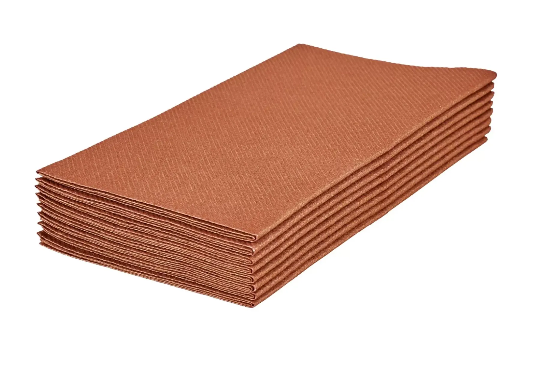 CASA Airlaid Servilletas/Cubiert. Juego De 12 Bronceado