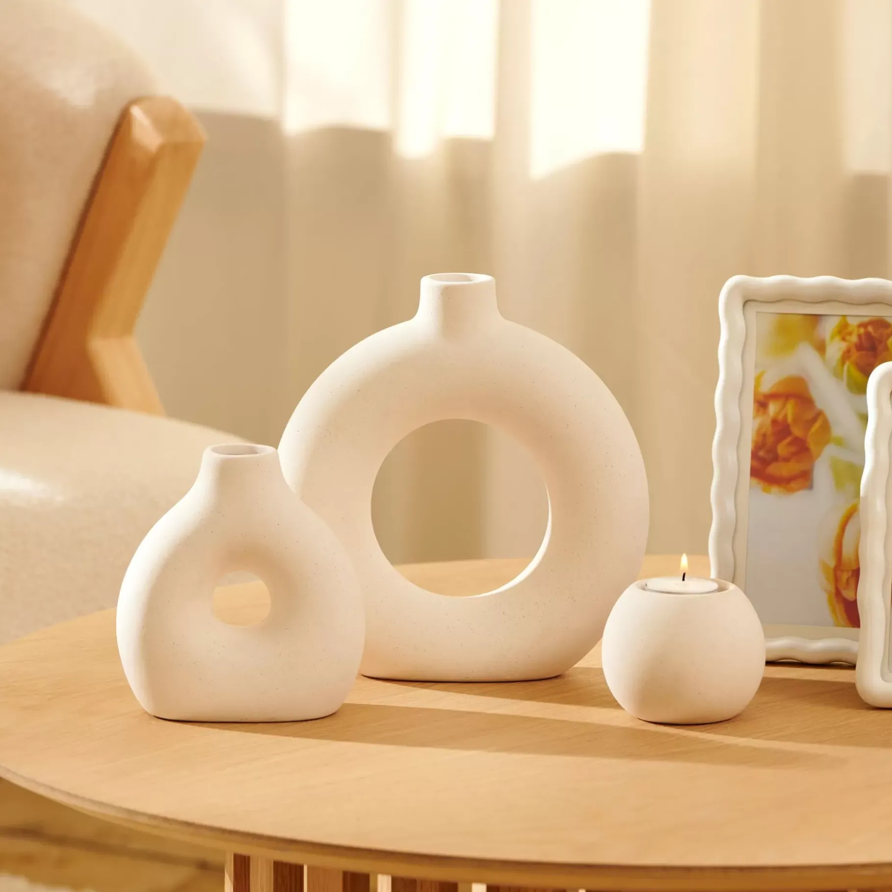 CASA Alba Florero Blanco