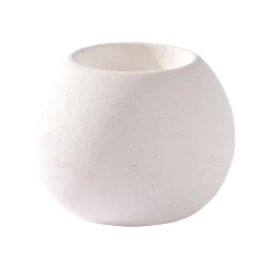 CASA Alba Soporte Para Vela Pequena Blanco