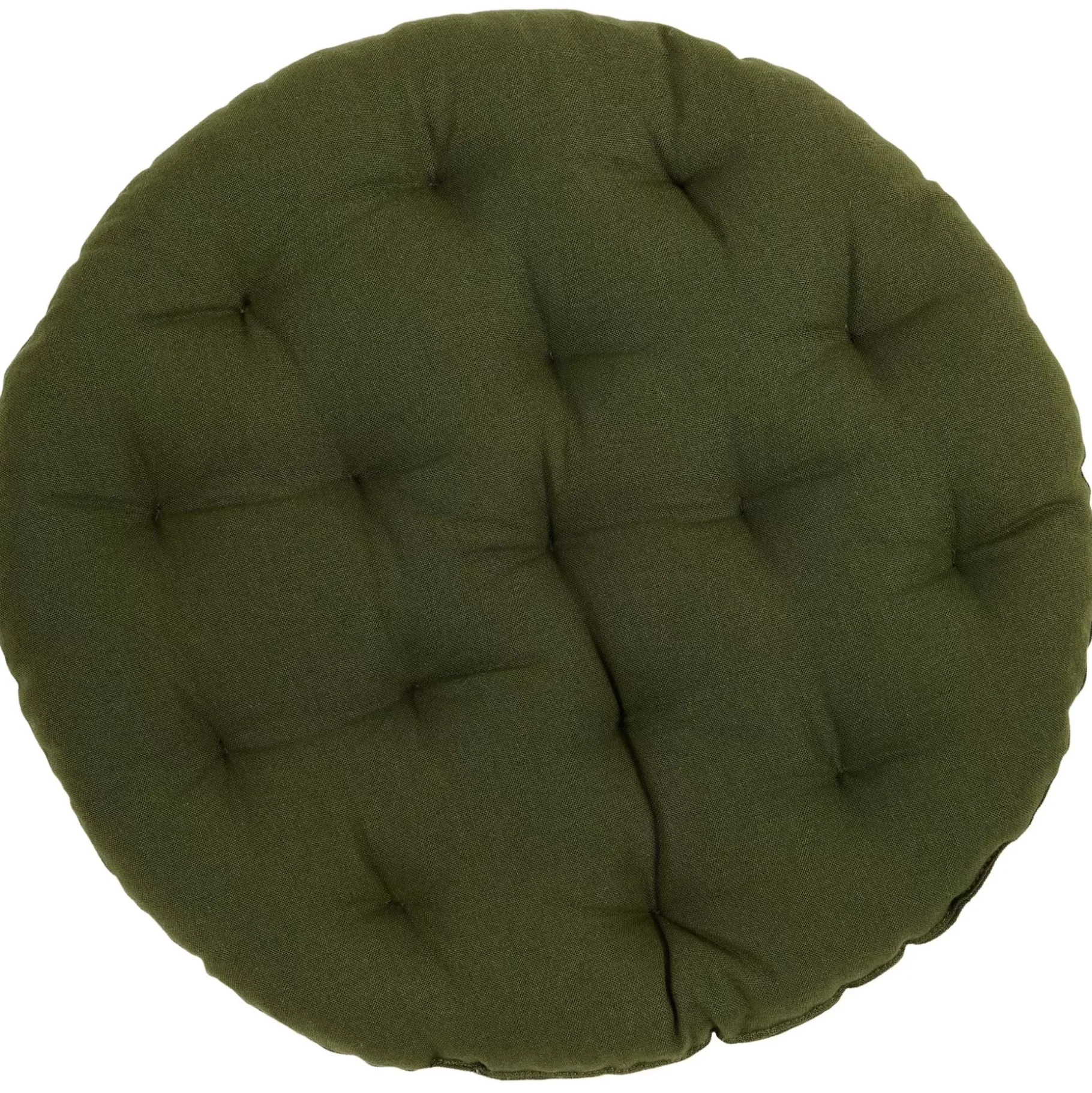 CASA Alda Cojin De Asiento Verde Oscuro