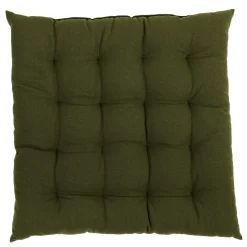 CASA Alda Cojin De Asiento Verde Oscuro
