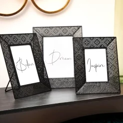 CASA Arabesk Marco De Foto Negro