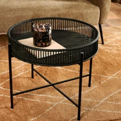 CASA Axelle Mesa Auxiliar Negro