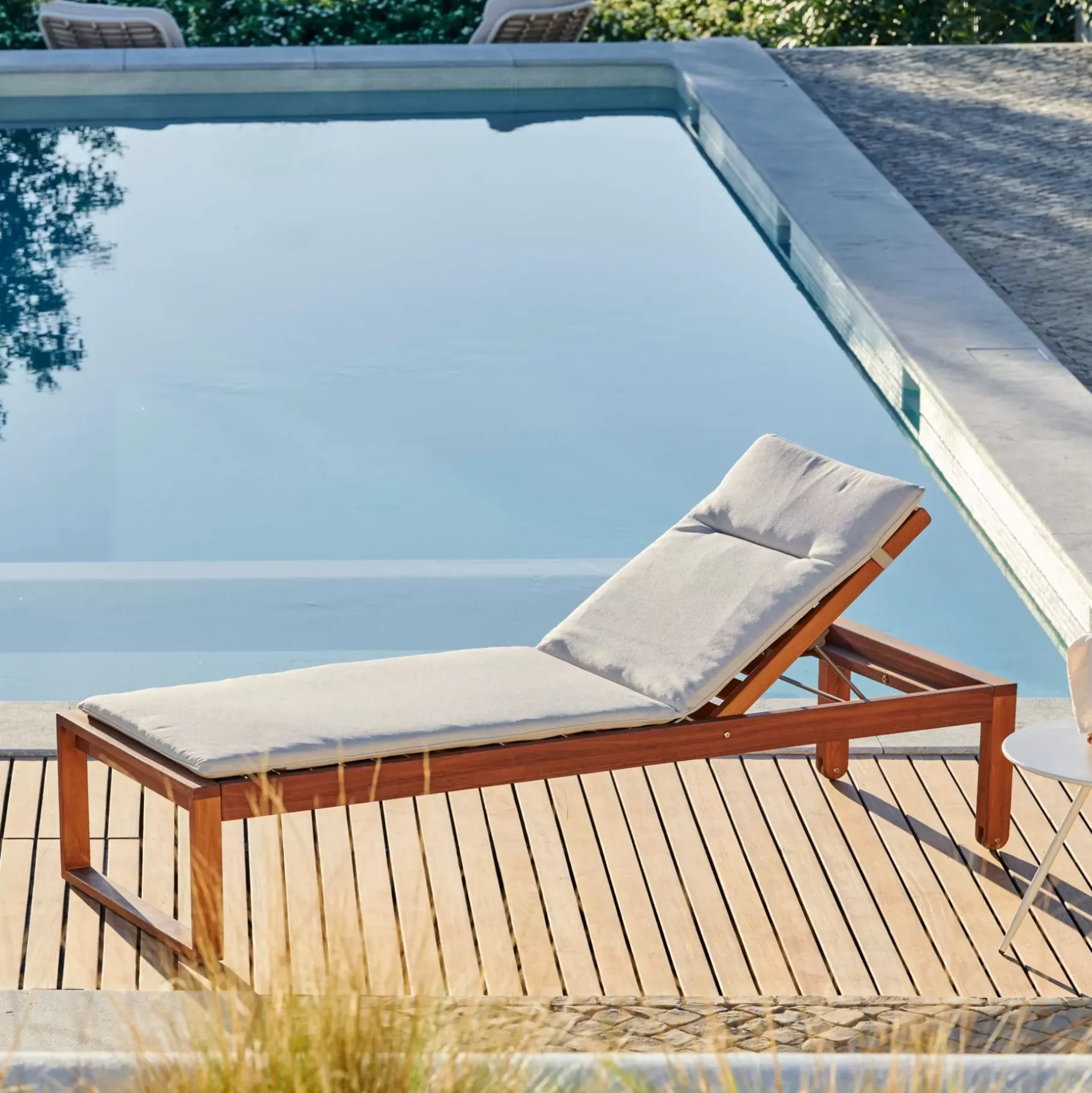 CASA Azur Cojines De Jardín Para Tumbona Arena