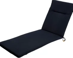CASA Azur Cojines De Jardín Para Tumbona Negro