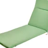 CASA Azur Cojines De Jardín Para Tumbona Verde