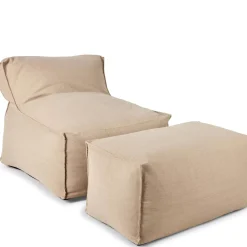 CASA Bagie Sillon Puf Beis