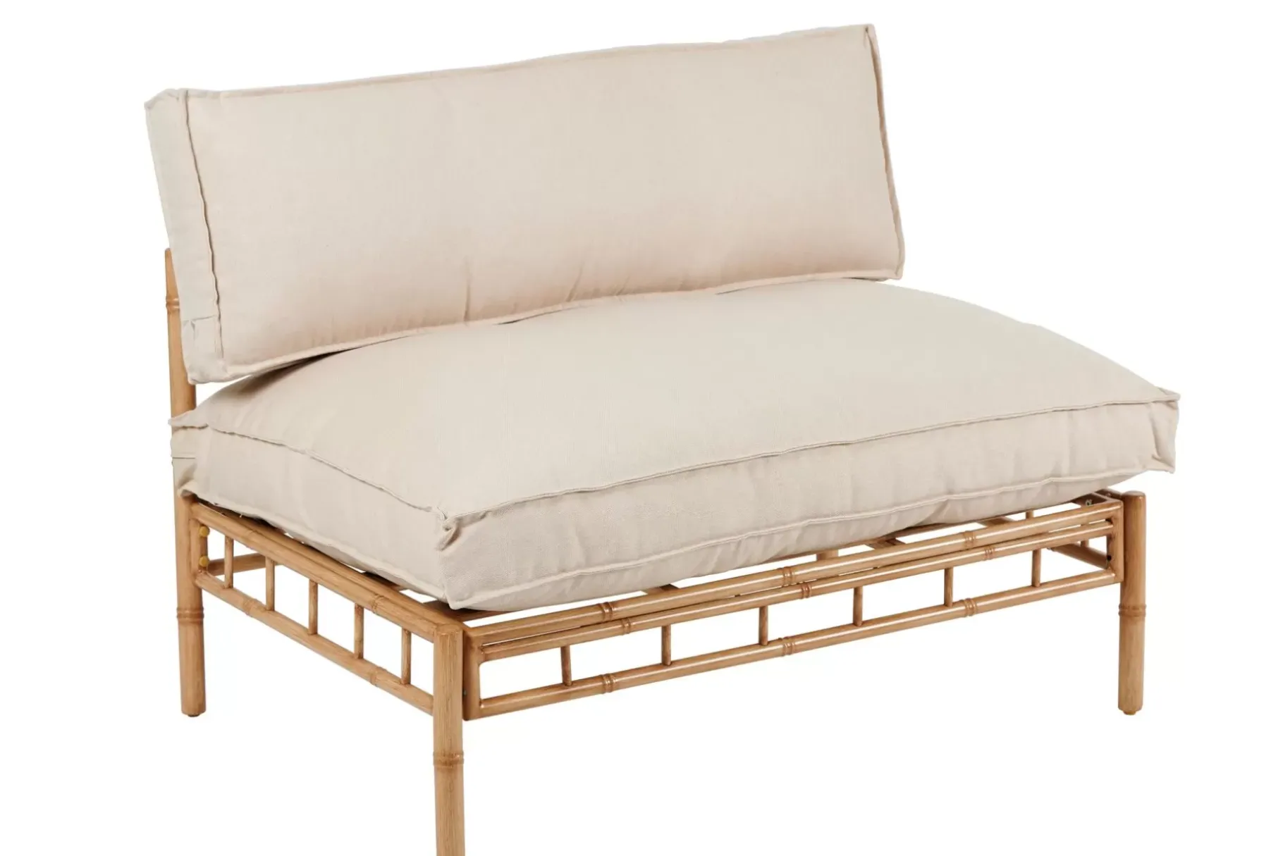 CASA Bambolette Banco Lounge Aspecto Bambu