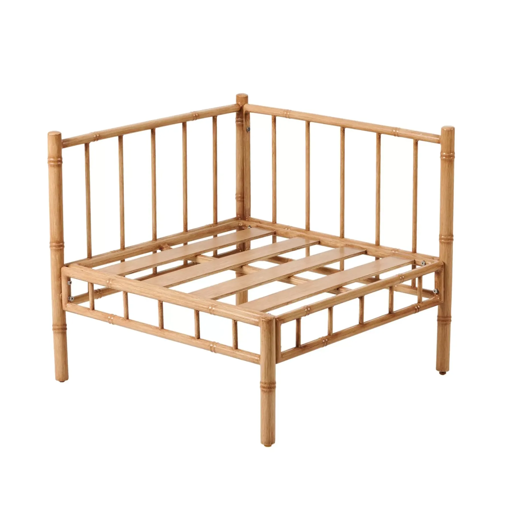 CASA Bambolette Silla Esquinera Aspecto Bambu