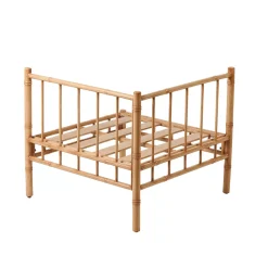 CASA Bambolette Silla Esquinera Aspecto Bambu