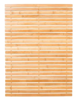 CASA Bamboo Alfombra De Bano Natural