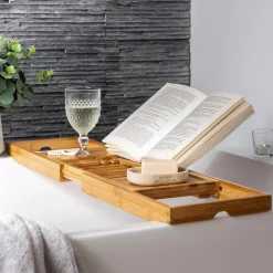 CASA Bamboo Bandeja De Bano Natural