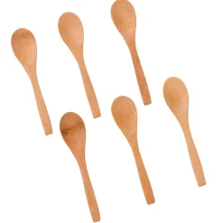 CASA Bamboo Cucharillas Juego De 6 Natural