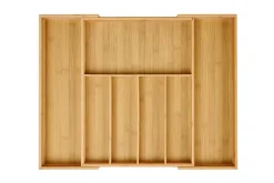 CASA Bamboo Organizador Cajon Extensible Natural