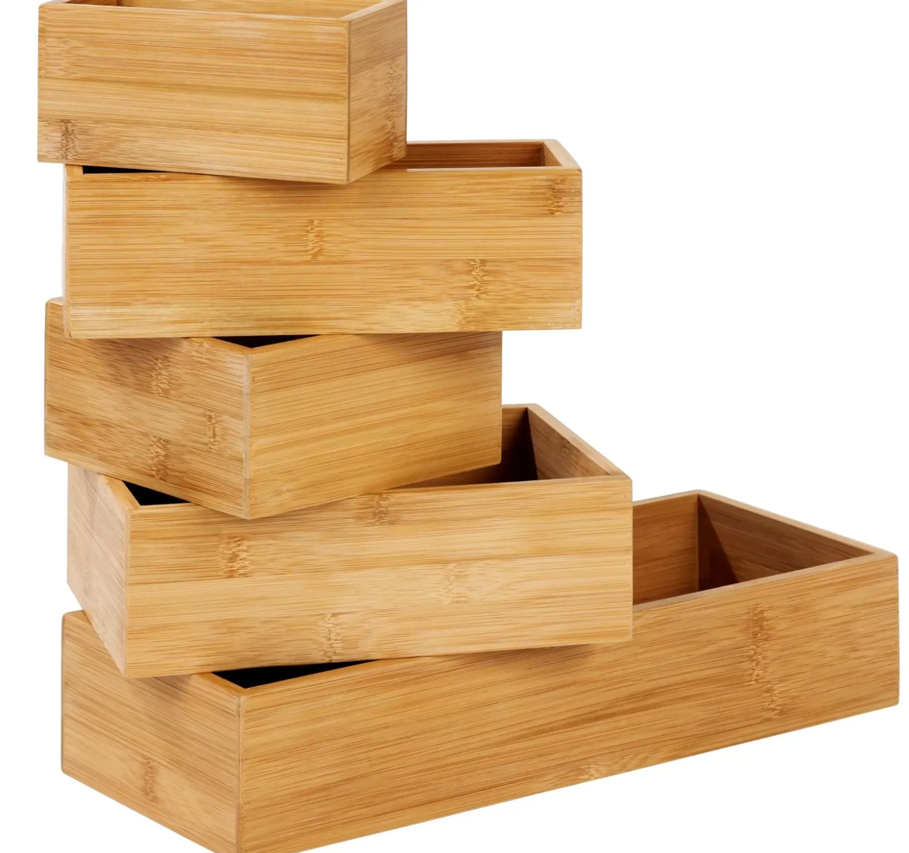 CASA Bamboo Organizador Para Cajon Natural