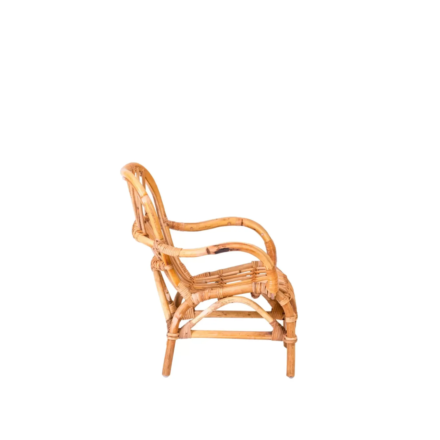 CASA Bandung Mini Silla Para Ninos Natural