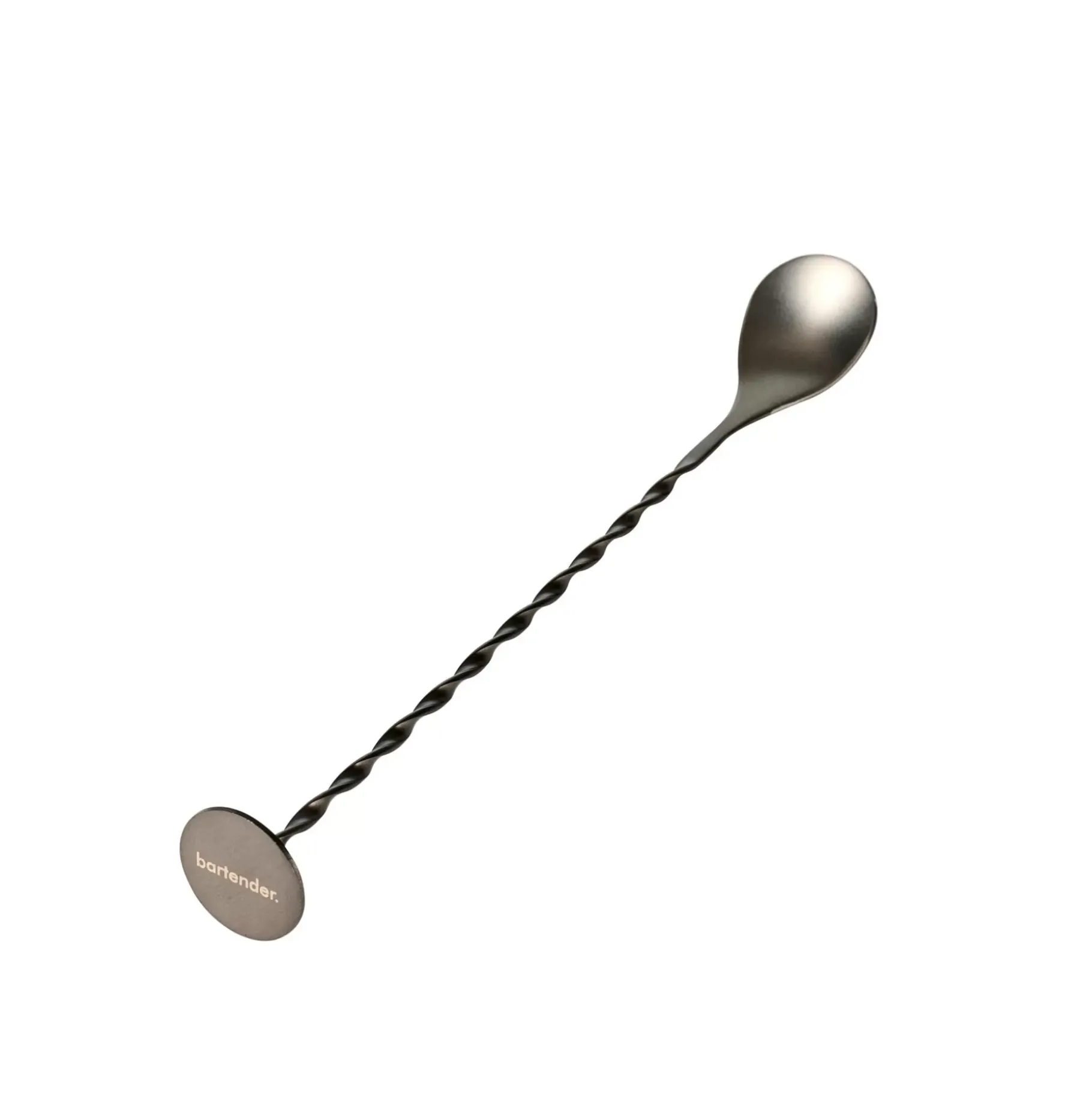 CASA Bartender Cuchara Para Cocteles Gris Oscuro