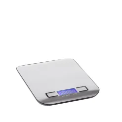 CASA Basic Balanza Cocina Digital Metal, Plateado