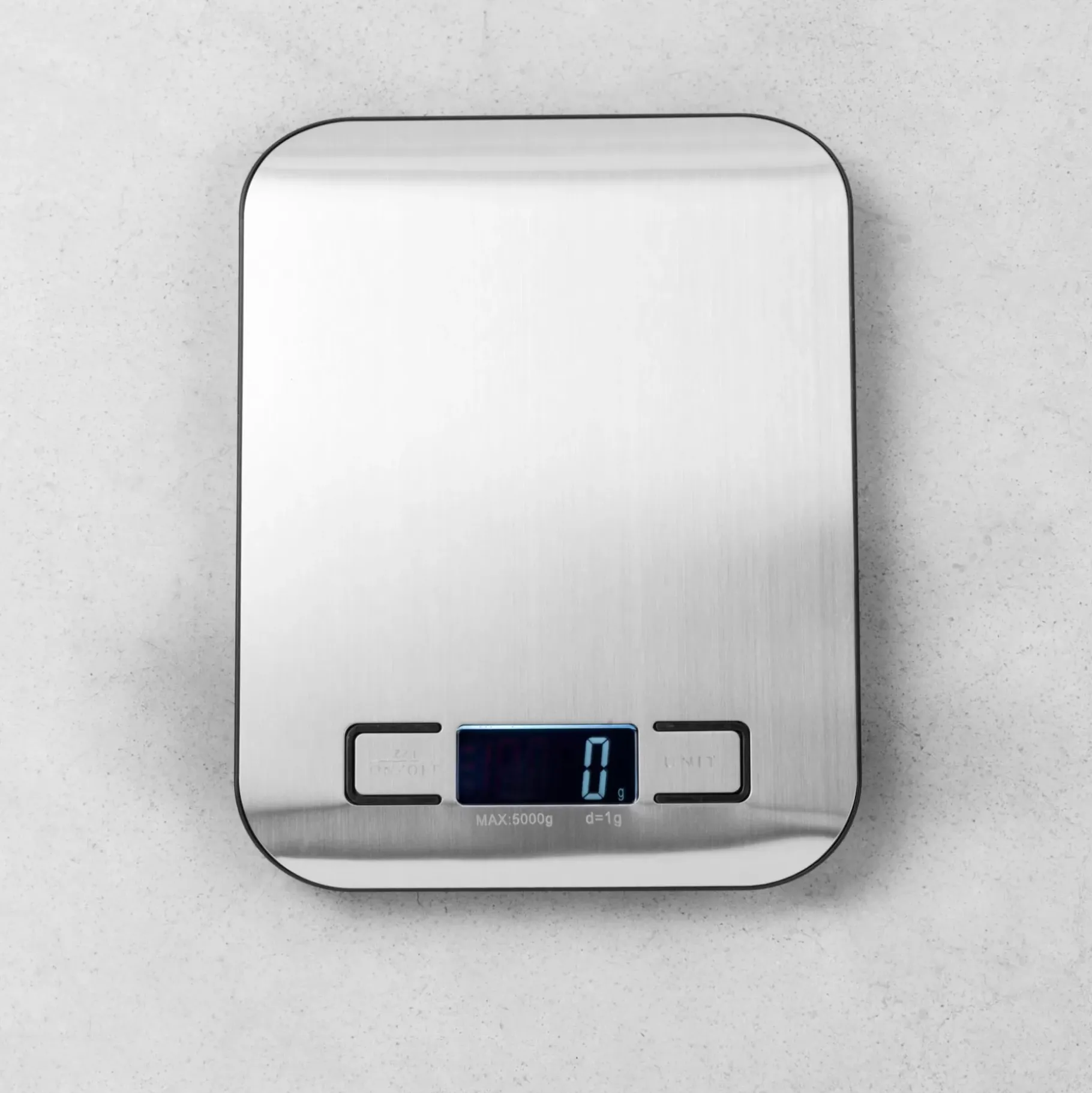 CASA Basic Balanza Cocina Digital Metal, Plateado