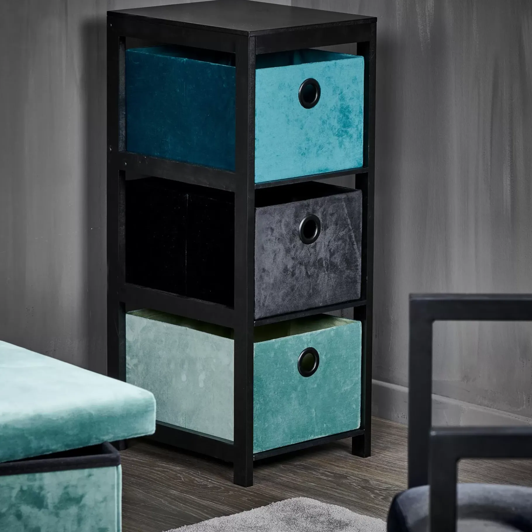 CASA Basic Estanteria Negro