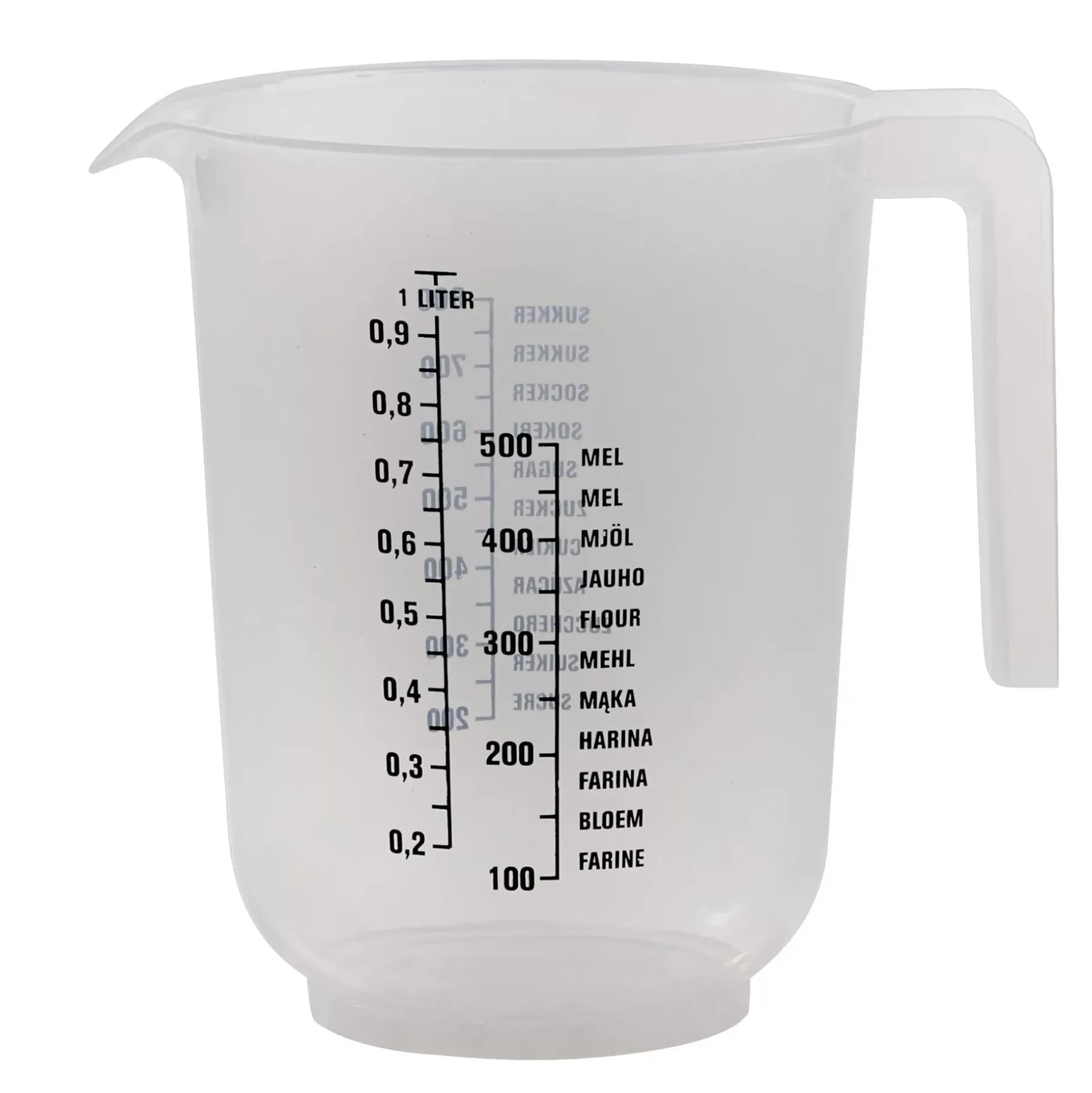 CASA Basic Vaso Graduado Transparente