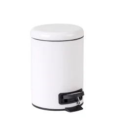 CASA Basic White Cubo Con Pedal Blanco