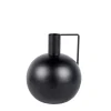 CASA Basta Florero Esferico Negro
