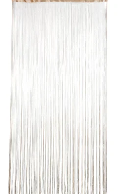 CASA Beige Cortina De Flecos Beis