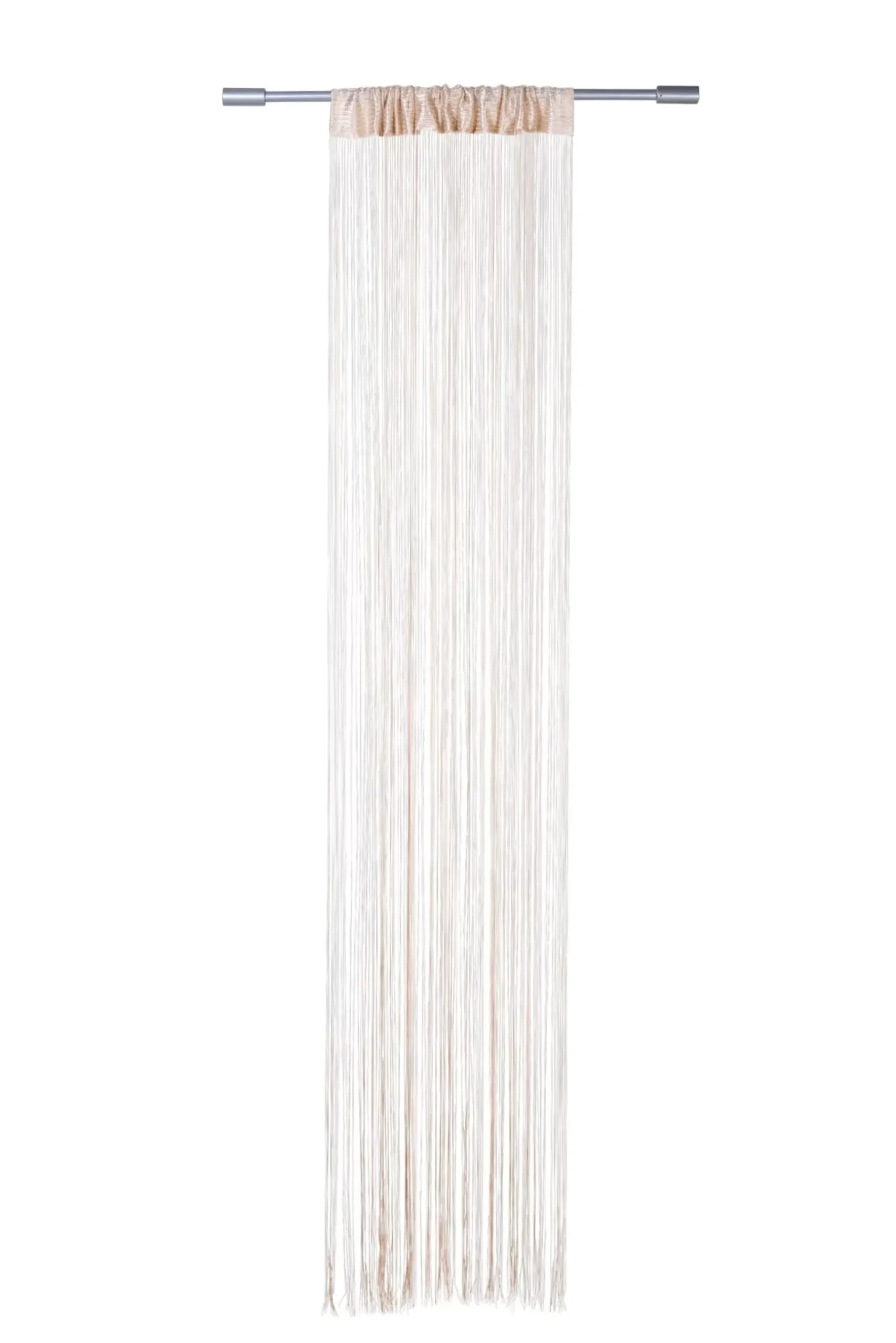 CASA Beige Cortina De Flecos Beis