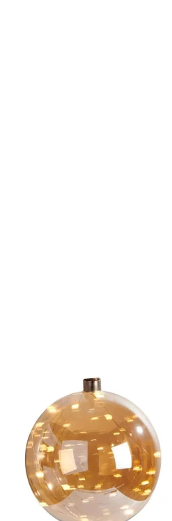 CASA Bloxem Bola Decorativa Con 21 Leds Dorado