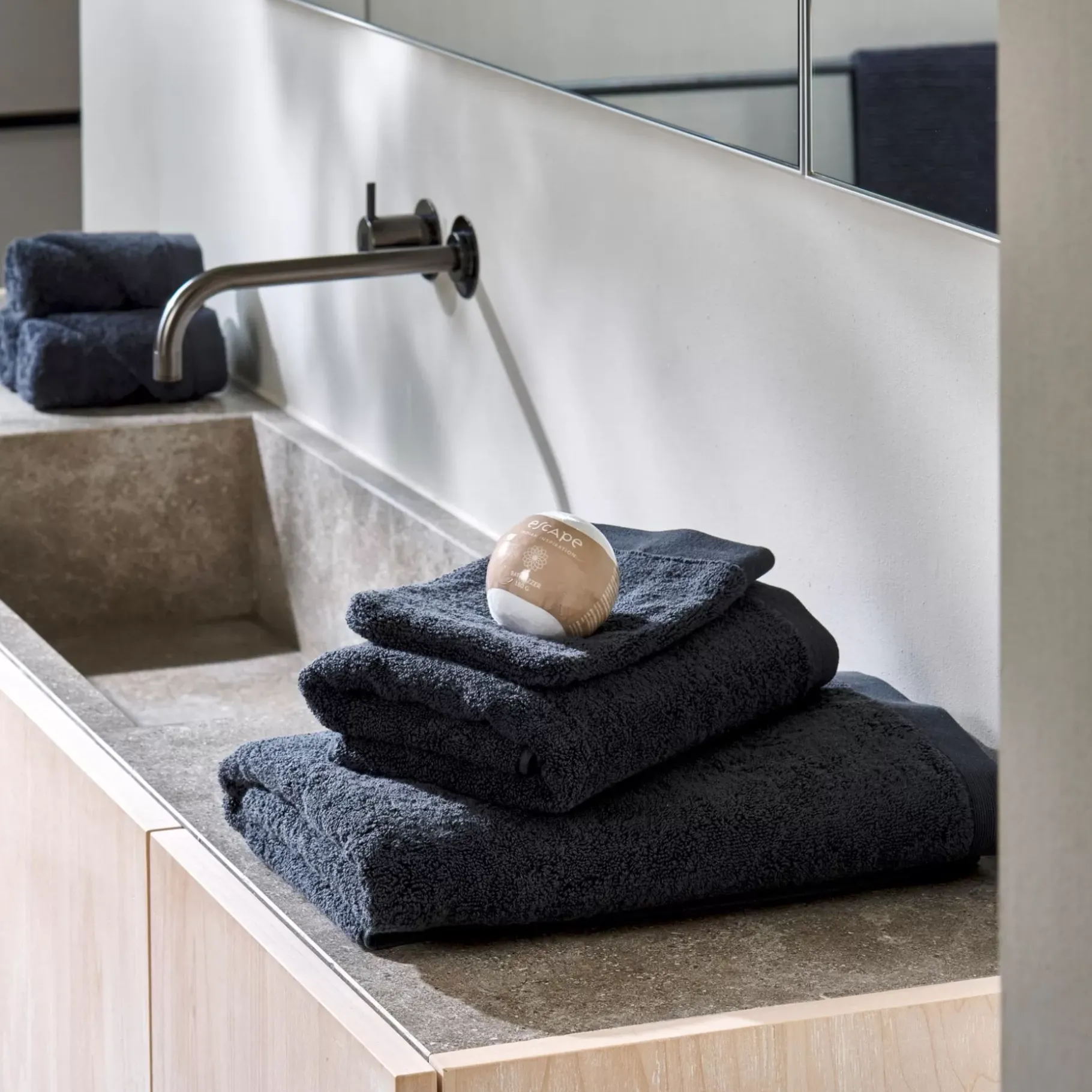 CASA B-Lux Manoplas Juego De 2 Gris