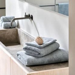 CASA B-Lux Toalla De Bano Plateado