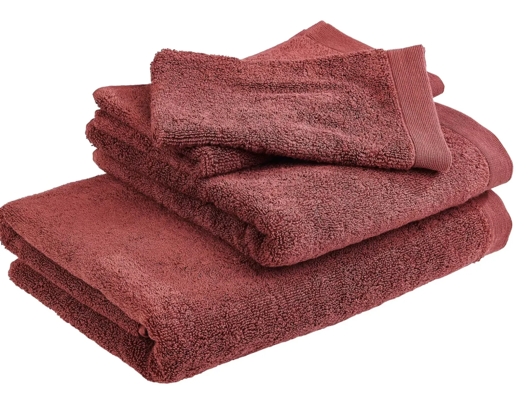 CASA B-Lux Toalla Rojo