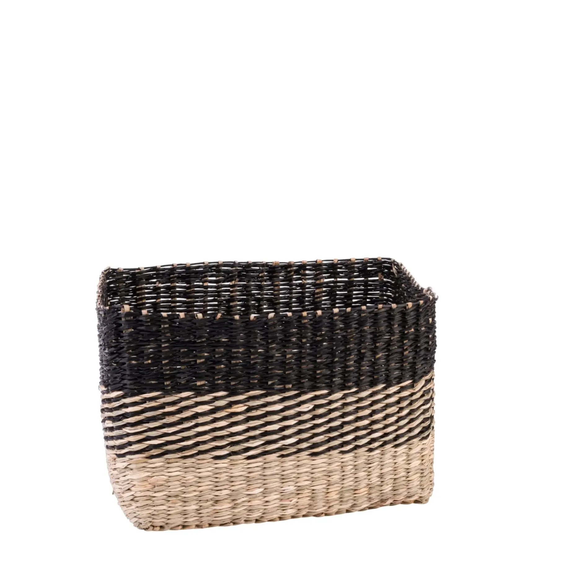 CASA Bobo Cesta Negro, Natural