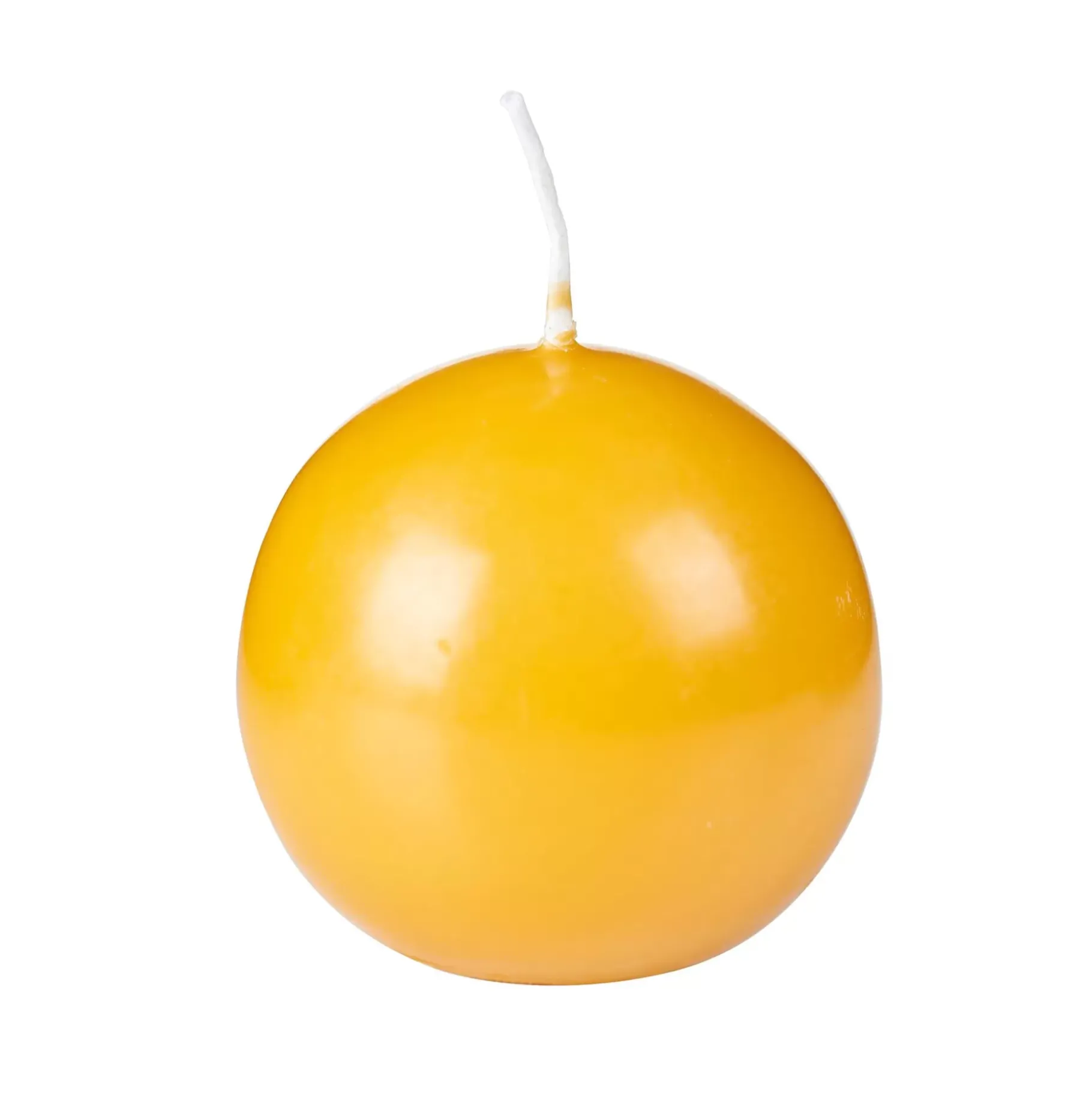 CASA Bola Vela Esferica Amarillo