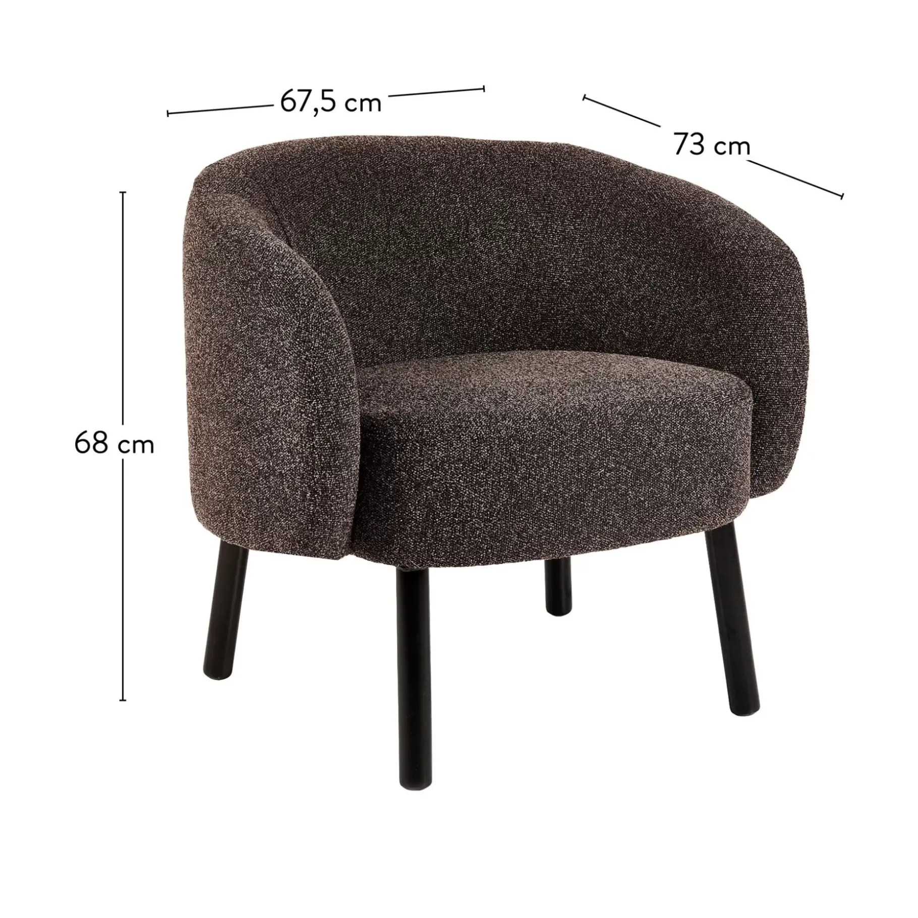 CASA Boli Butaca Marron