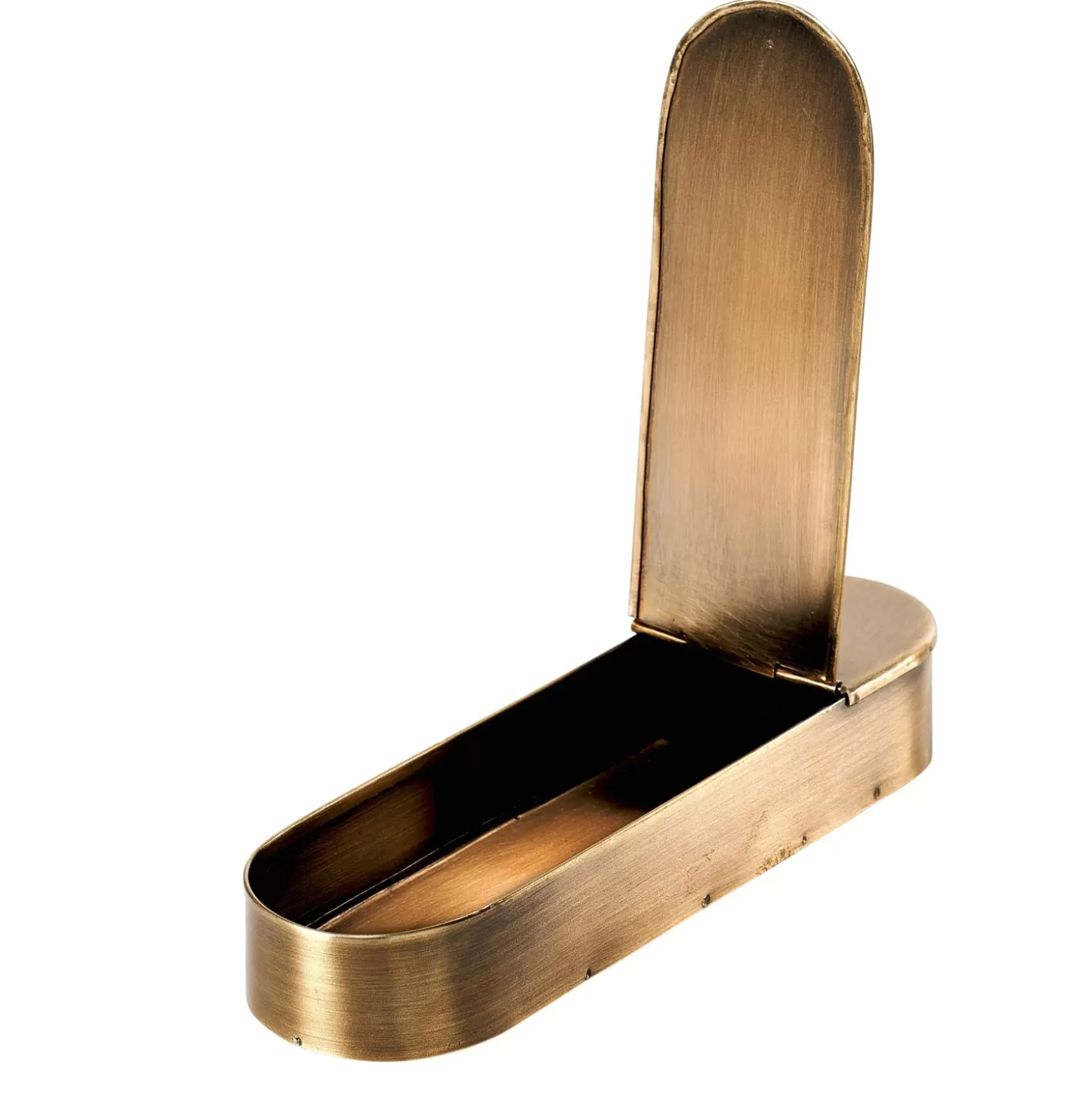 CASA Brass Cubo Basura Mesa Bronceado