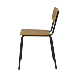 CASA Brody Silla De Comedor Natural