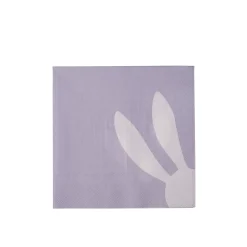 CASA Bunny Paquete De 20 Servilletas Morado
