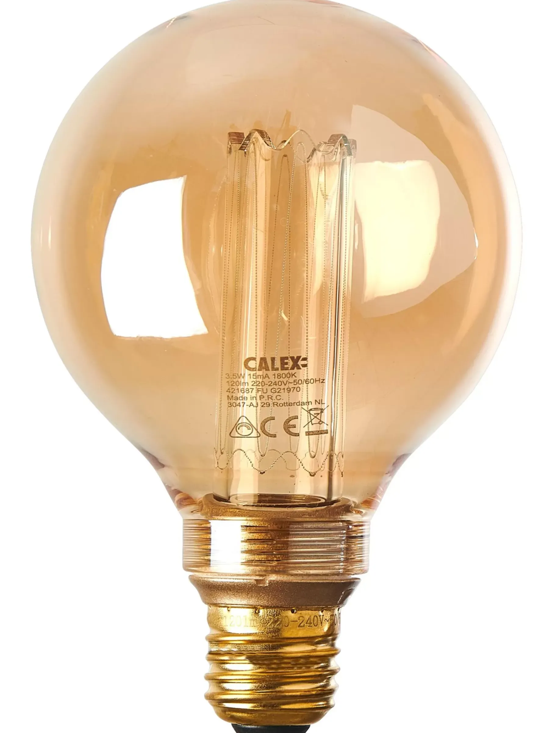 CASA Calex Bombilla Globo Led E27 1800K