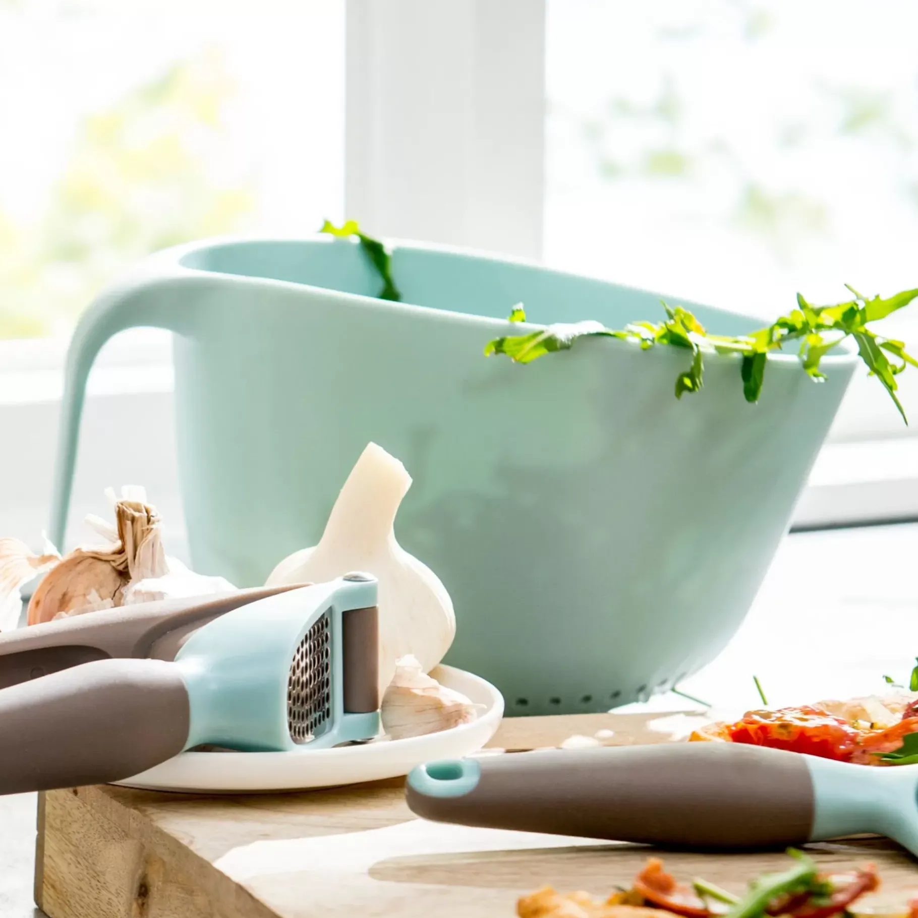 CASA Kitchen Cortador De Pizza Gris, Azul