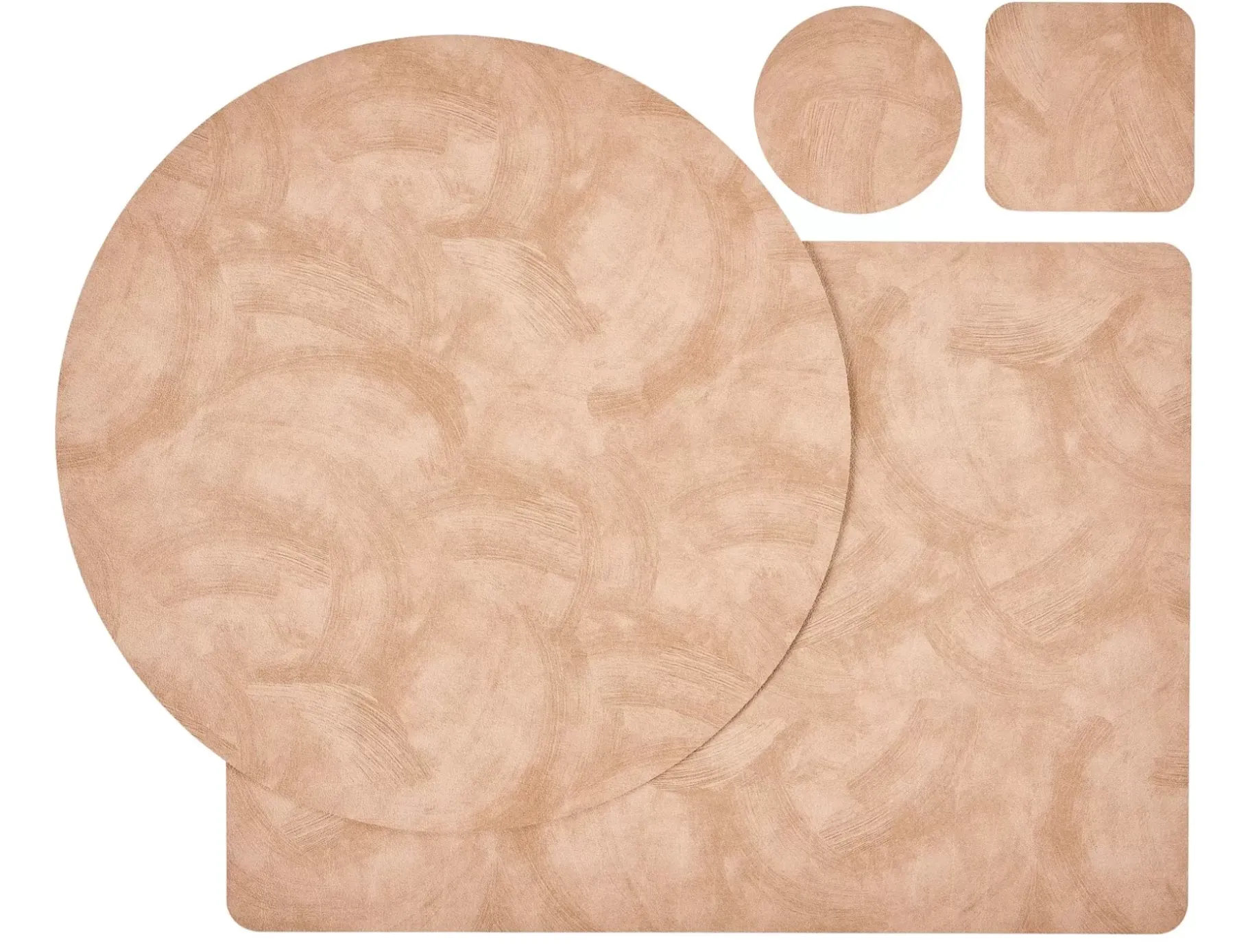 CASA Chalk Mantel Individual Marron Claro