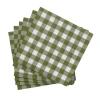 CASA Check Green Paquete De 20 Servilletas Verde