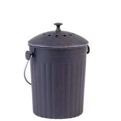 CASA Creola Black Deposito Para Abono Con Filtro Negro